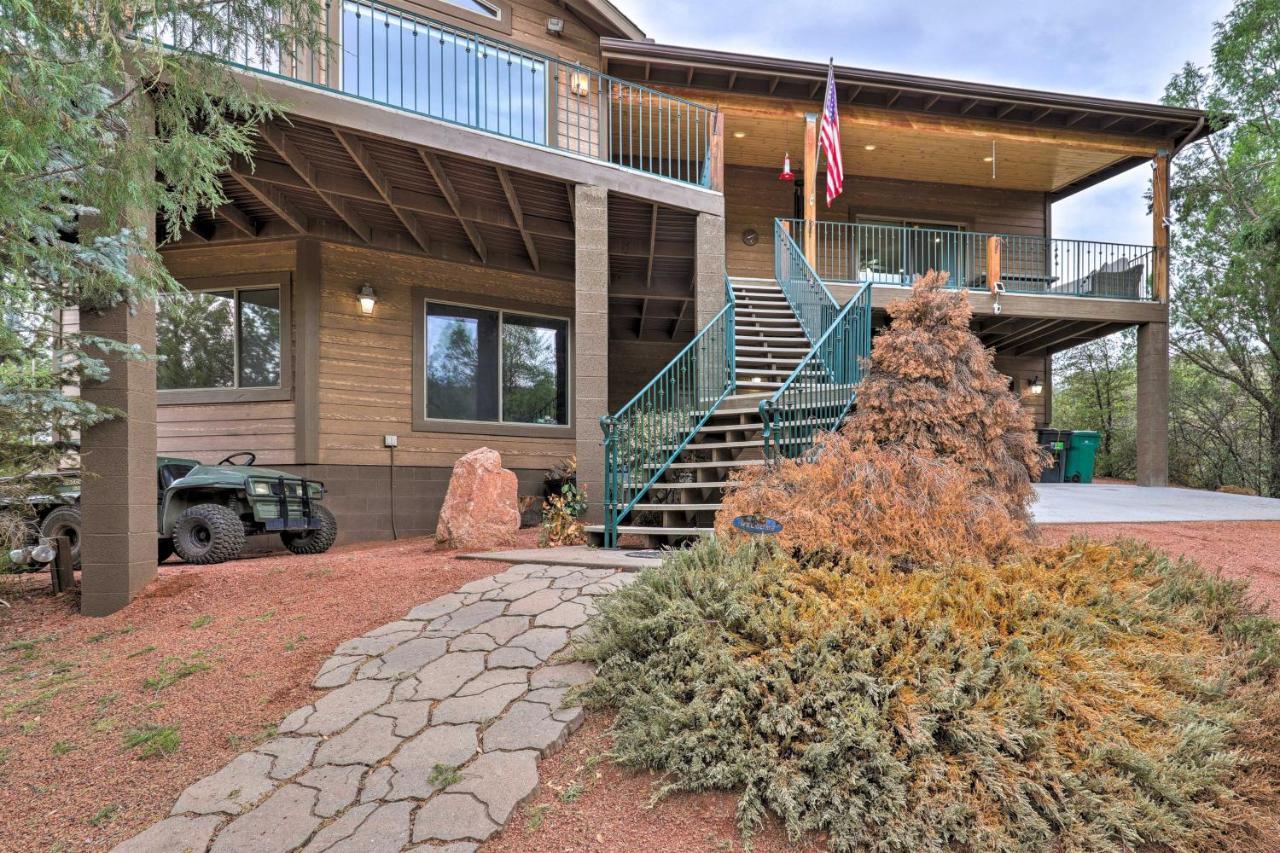 Elkwood Lodge Star Valley Cabin With Hot Tub Payson Exterior photo