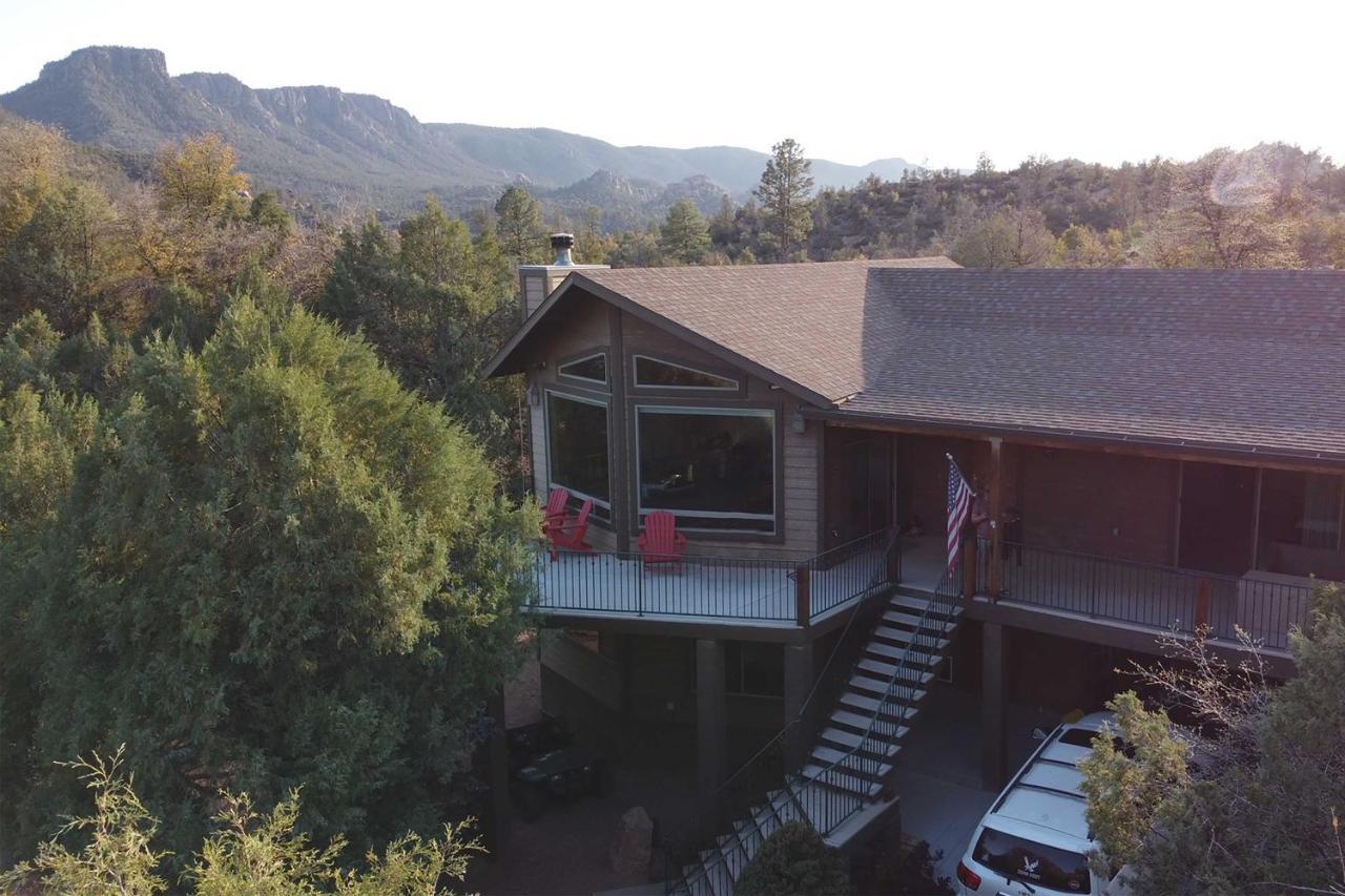 Elkwood Lodge Star Valley Cabin With Hot Tub Payson Exterior photo