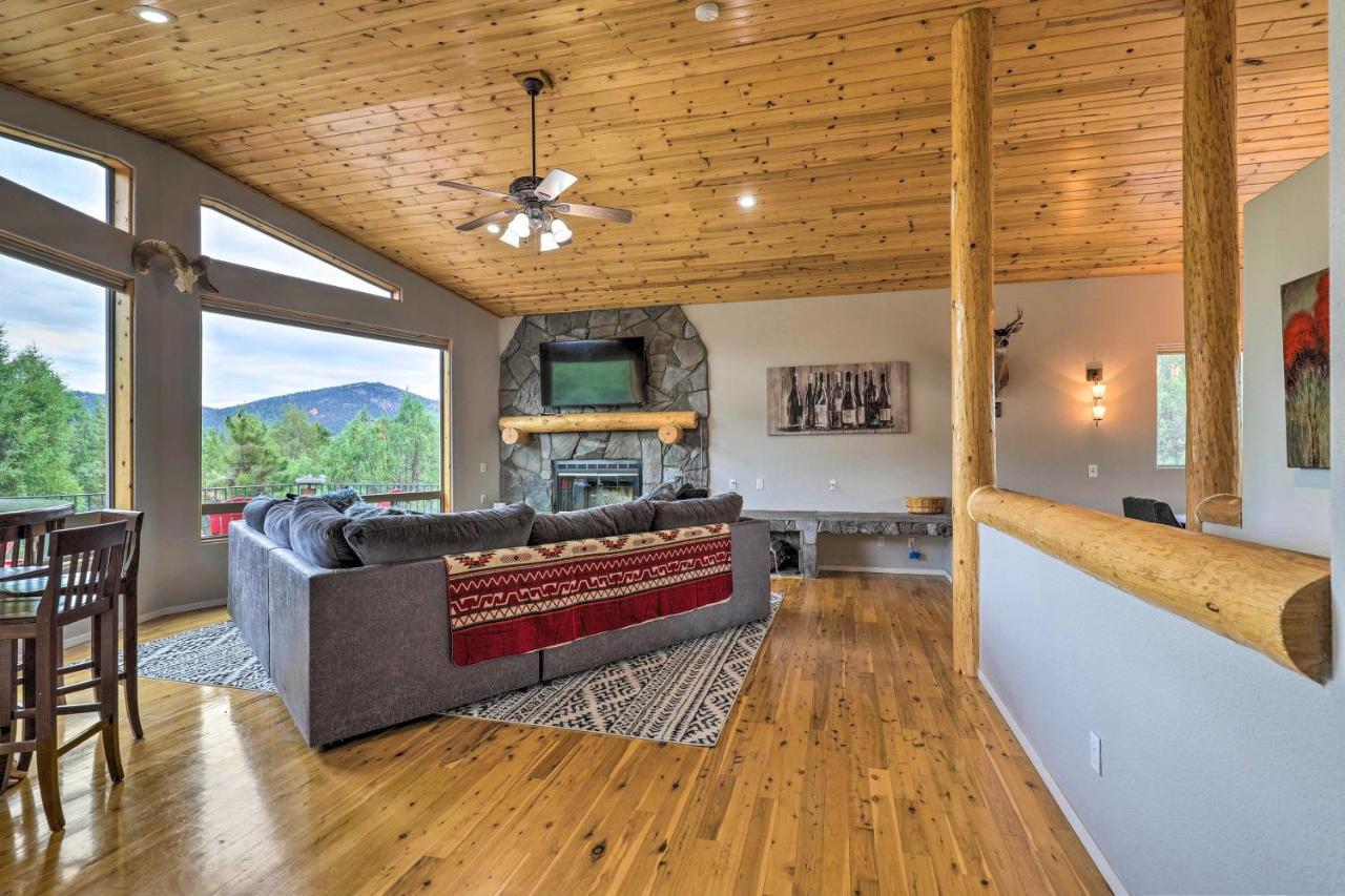 Elkwood Lodge Star Valley Cabin With Hot Tub Payson Exterior photo