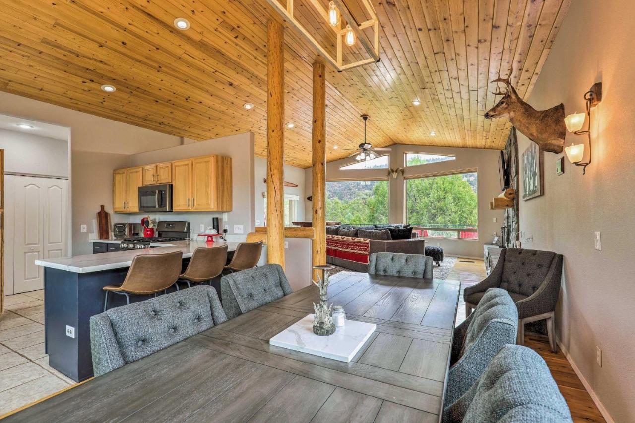 Elkwood Lodge Star Valley Cabin With Hot Tub Payson Exterior photo
